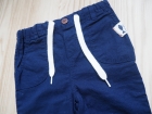 Modr kalhoty (nov s visakou) - vel. 68
